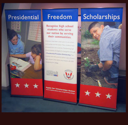 Presidential Freedom Scholarships Exhibit (image)